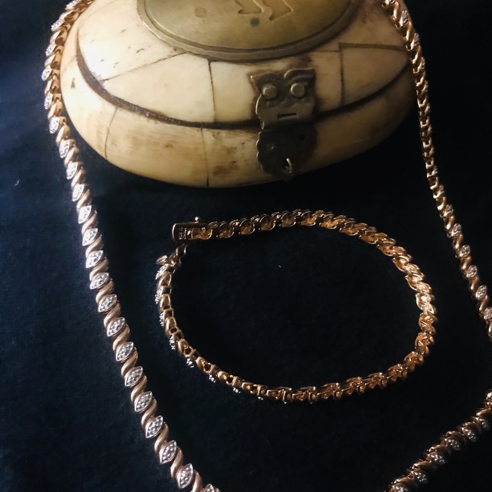 New without tag, 925 set of jewelry.